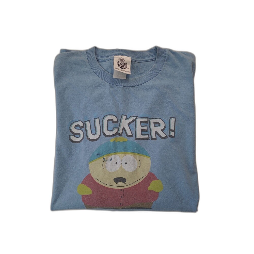 Vtg Southpark Cartman Sucker Comedy Central  t-shirt Y2k
